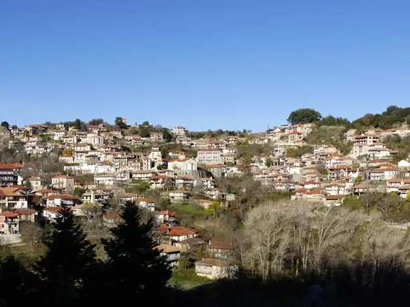 Valtesiniko village on the slopes of Mount Mainalon – Menalon Trail