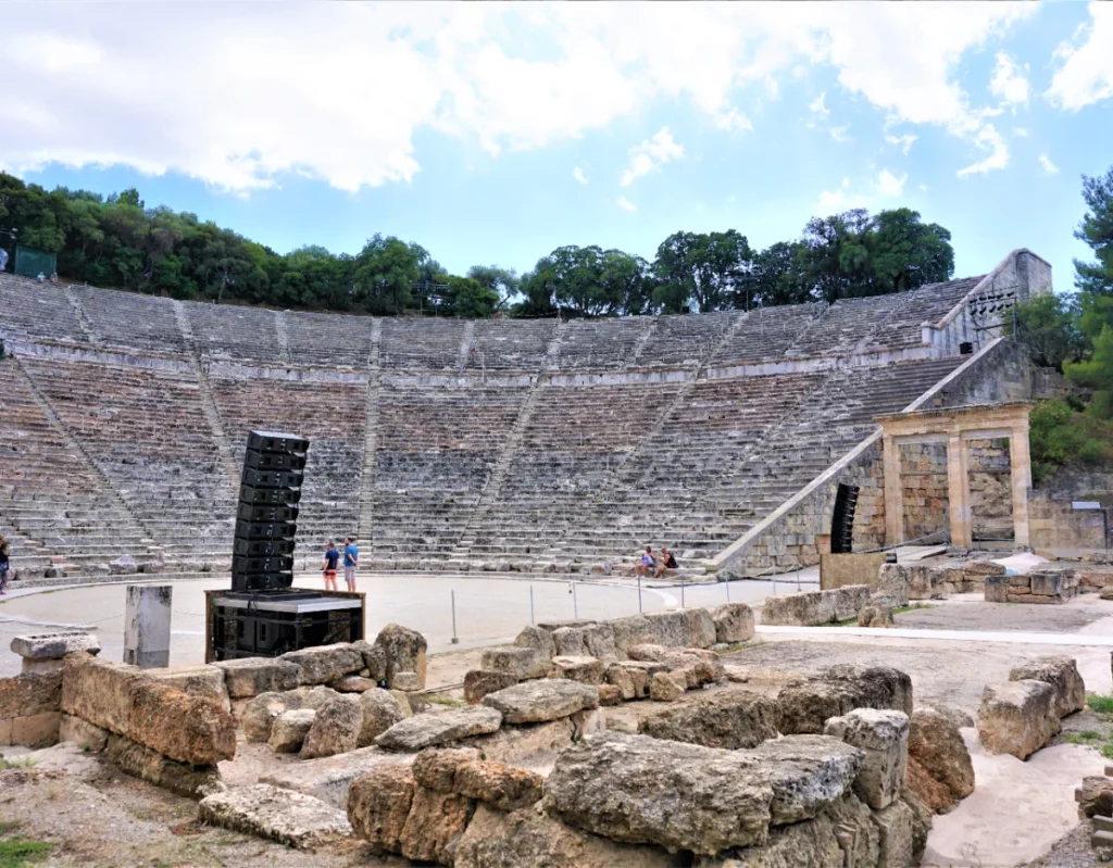 Ancient Theatre of Epidaurus, Athens transfer route