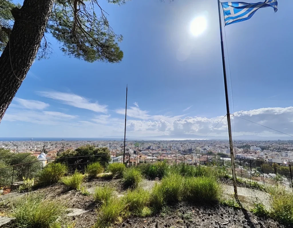 View of Kalamata from the castle