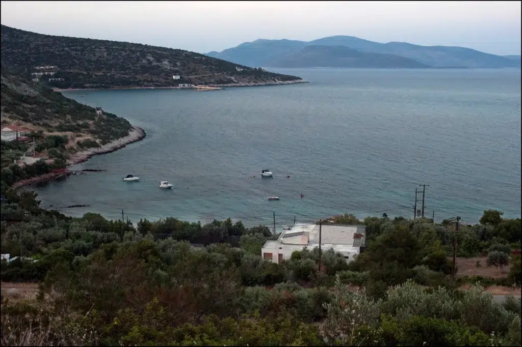 The port of Agia Marina near Marathon, Attica