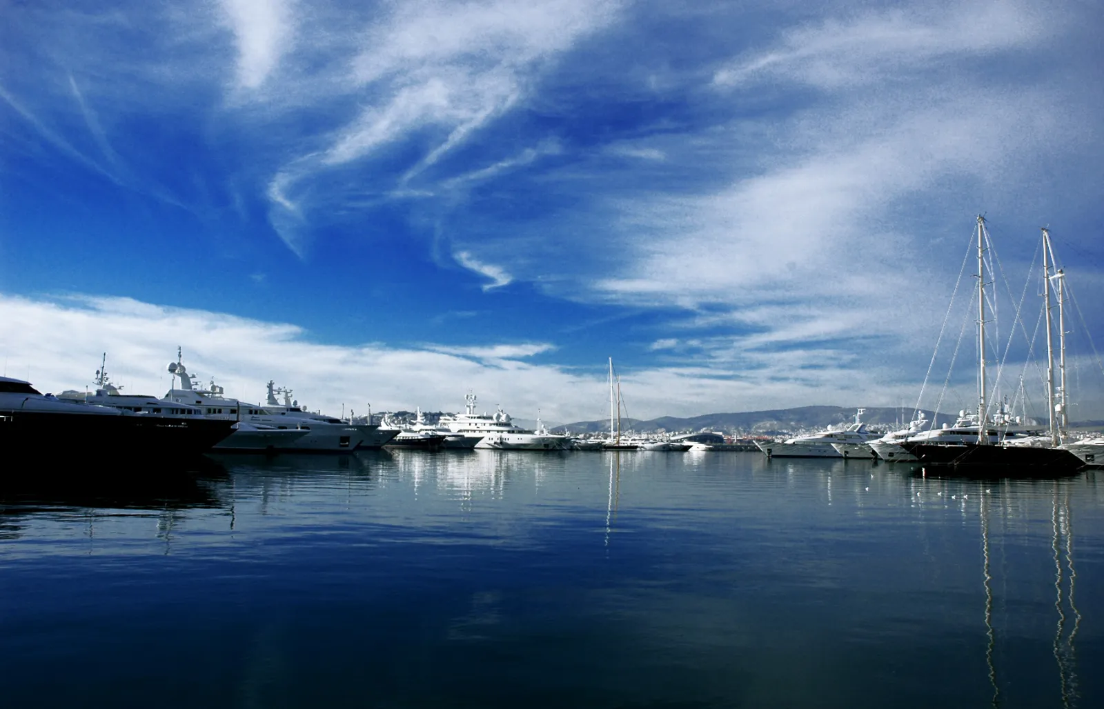Yachts in Flisvos Marina, Palaio Faliro, Athens