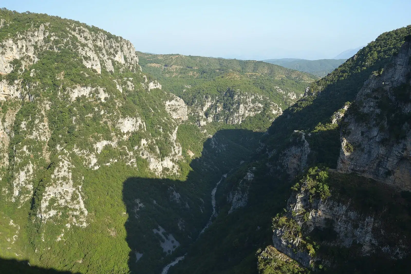 The Vikos Gorge in Zagori, Epirus