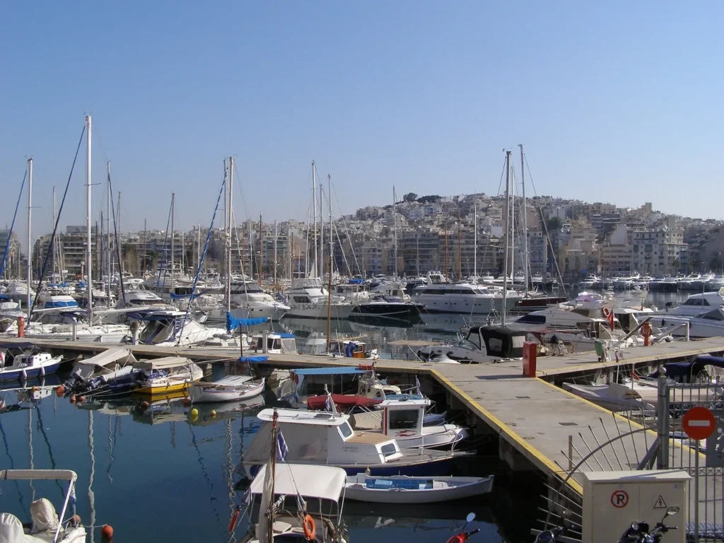 Yachts in Zea Marina (Pasalimani), Piraeus